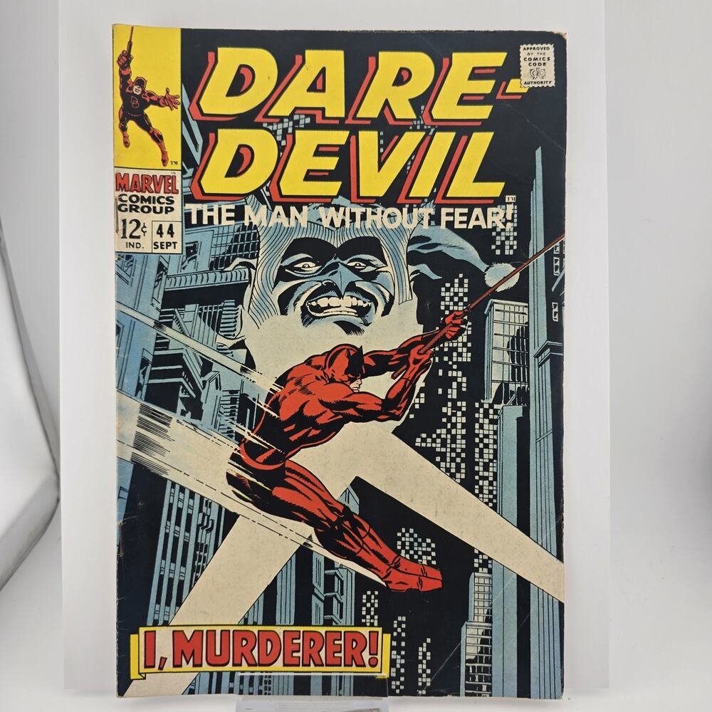 DAREDEVIL #44, 1968, Marvel Comics, I, MURDERER!